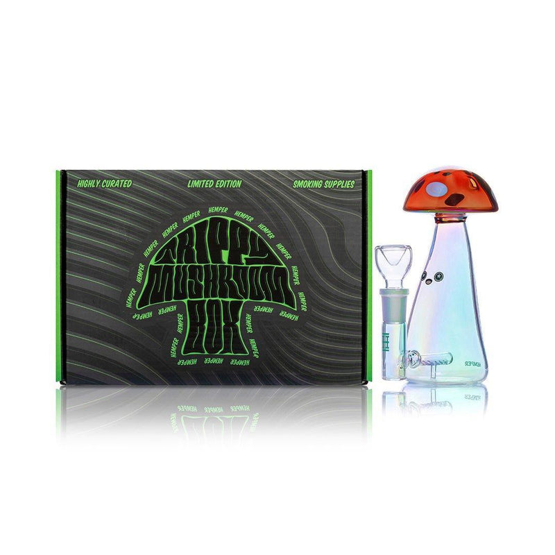 Hemper - Trippy Shroom - Clear / Red