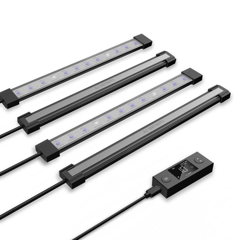 AC Infinity IONBEAM UV LED GROW LIGHT BARS - U4 - 4 BAR KIT