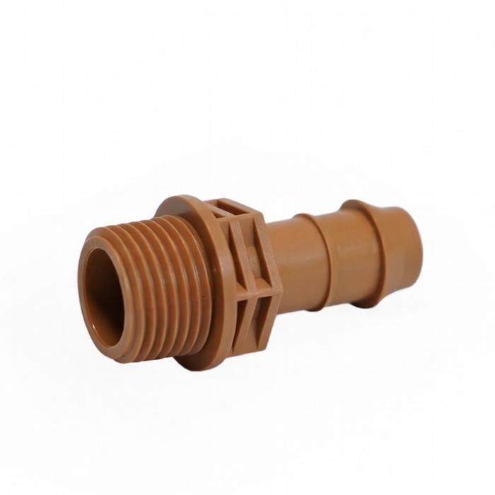 GROW1 1/2" MPT Male Thread Connector 17mm Adapter - Single
