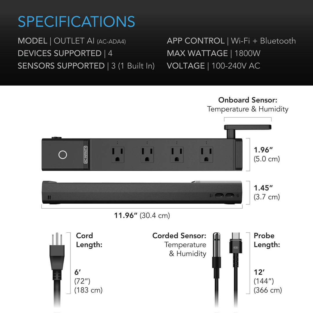 AC Infinity - OUTLET AI Environment Controller