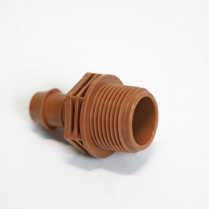 GROW1 MPT Male Thread Connector 17mm Adapters - 1/2" - Single