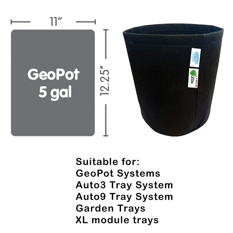 AutoPot GeoPot G Lite Fabric Pots - GeoPot - 3 Gallon