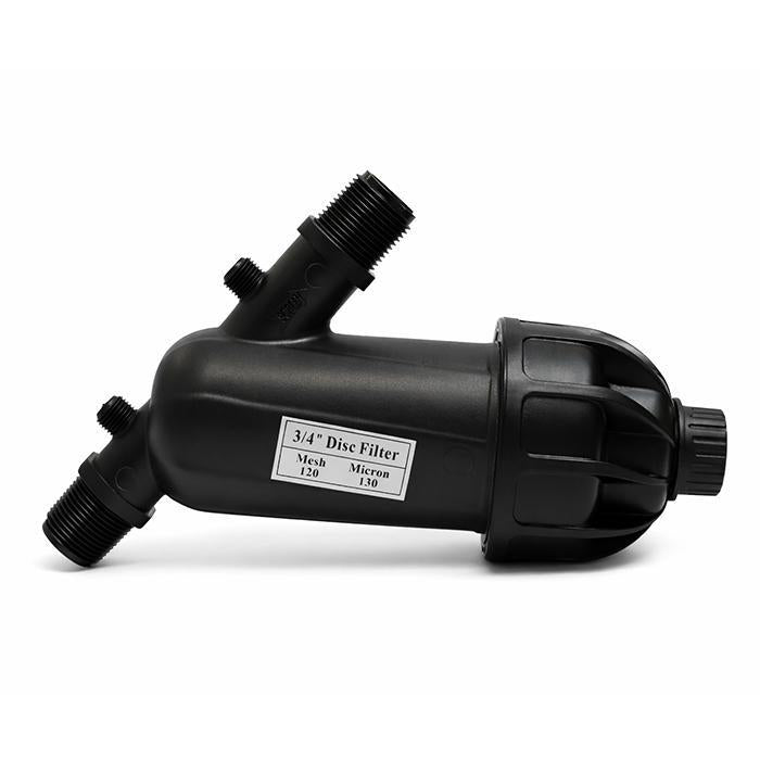 GROW1 Manual Disc Filter 3/4" MPT X MPT 120 Mesh 1-22 GPM - Default Title
