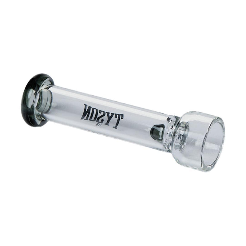 Tyson Jab One Hitter - Clear - Charcoal