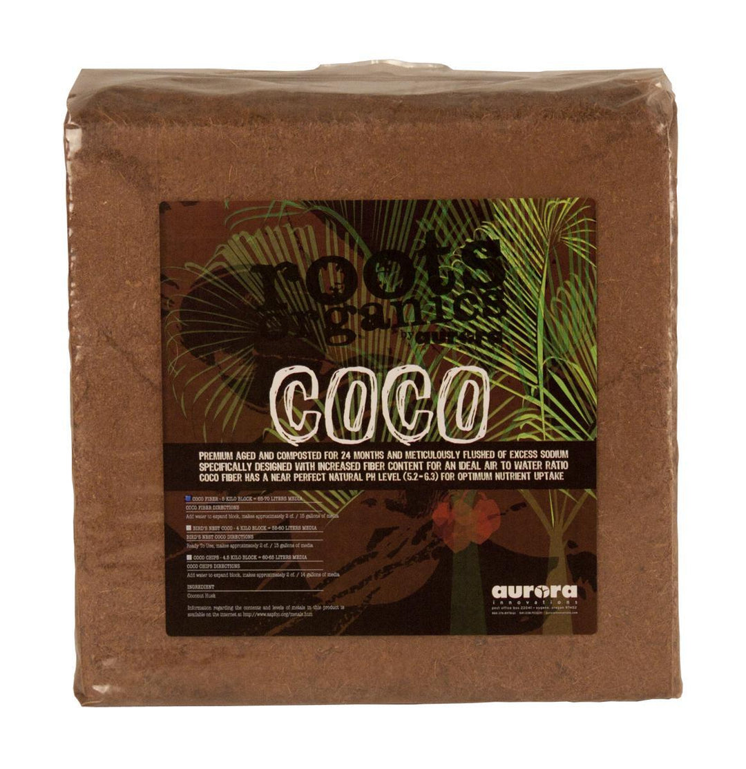 Roots Organics Coco Fiber Compressed Block