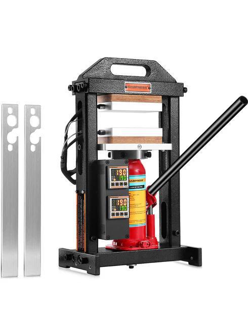 DABPRESS 6 TON PERSONAL ROSIN PRESS - 3X5" HEATED PLATENS & REPLACEABLE BOTTLE JACK INCLUDED