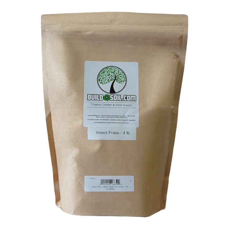 BuildASoil - Premium Insect Frass - 4 lb