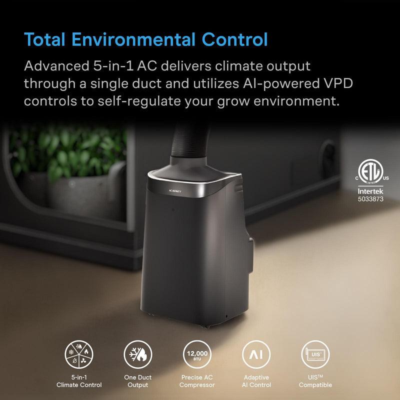 AC Infinity TERRAFORM 8 - All-In-One Climate Control - 12,000 BTU