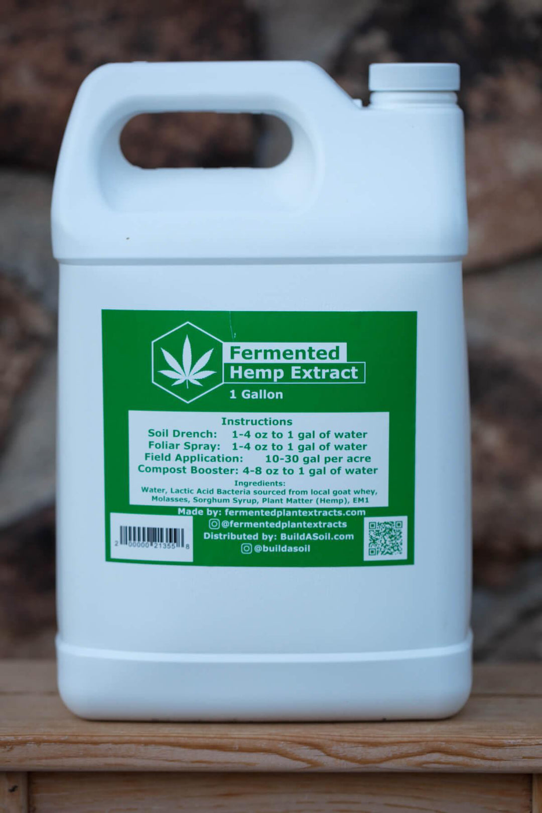 Fermented Plant Extracts - 1/2 Gallon