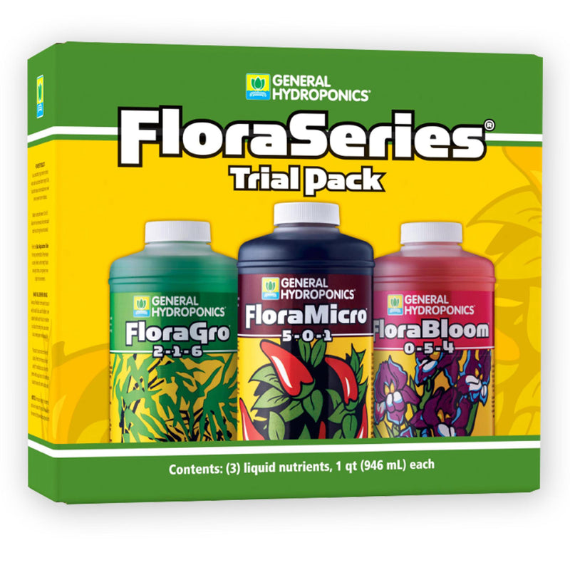 General Hydroponics Flora Series Quart Trial Pack - Default Title