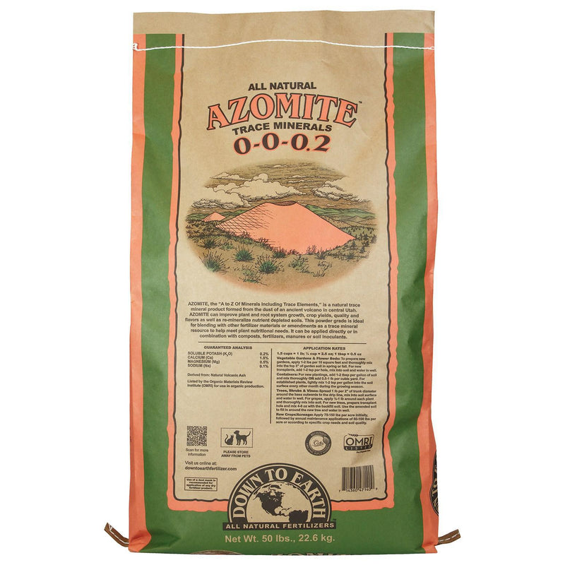 Down to Earth AZOMITE SR Powder - 5 lb